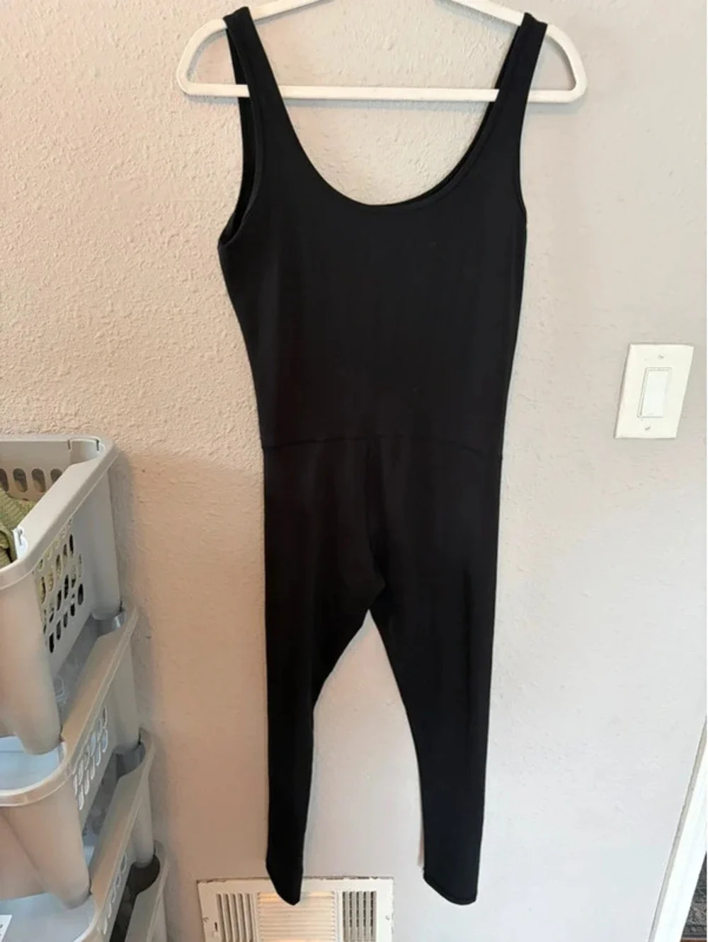 Isabel by Ingrid + Isabel black maternity jumpsuit size S